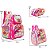 Kit Mochila Infantil Feminina LOL Costas Com Lancheira Rosa - Imagem 4