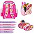 Kit Mochila Infantil Feminina LOL Costas Com Lancheira Rosa - Imagem 6