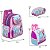 Kit Mochila Infantil Feminina Sereia Costas Com Lancheira - Imagem 4