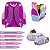 Kit Mochila Infantil Feminina Sereia Costas Com Lancheira - Imagem 6
