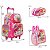 Kit Mochila Infantil Escolar LOL Rodinhas Com Lancheira - Imagem 4