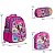 Kit Mochila Infantil Feminina Minnie Mouse 3D Com Lancheira - Imagem 4