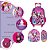 Kit Mochila Infantil Minnie 3D Rodinhas Com Lancheira Estojo - Imagem 3