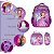 Kit Mochila Infantil Feminina Princesa Sofia 3D + Lancheira - Imagem 3