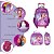 Kit Mochila Infantil De Rodinhas Princesa Sofia 3D Toys 2U - Imagem 3