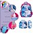 Kit Mochila Infantil Feminina Frozen 3D Costas Reforçada - Imagem 3