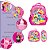 Kit Mochila Infantil Menina Princesas 3D Costas Reforçada - Imagem 3