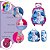 Kit Mochila Infantil Frozen Rodinhas 3D Lancheira Estojo - Imagem 3