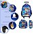Kit Mochila Infantil Menino Patrulha Canina 3D Com Rodinha - Imagem 3