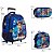 Kit Mochila Infantil Menino Patrulha Canina 3D Com Rodinha - Imagem 4