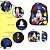 Kit Mochila Infantil Masculina Mickey 3D Costas Tamanho G - Imagem 3