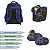 Kit Mochila Infantil Masculina Jurassic Park 3D Costas G - Imagem 6