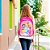 Kit Mochila Infantil Feminina Princesas 3D Costa + Lancheira - Imagem 5