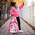 Kit Mochila Infantil Princesas Rodinhas 3D Lancheira Estojo - Imagem 5