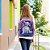 Kit Mochila Infantil Feminina Frozen Desenho Lancheira G - Imagem 5