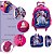 Kit Mochila Infantil Menina Frozen Rodinhas 3D + Lancheira - Imagem 3
