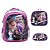 Kit Mochila Infantil Menina Alça Costas Frozen 3D Lancheira - Imagem 1