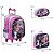 Kit Mochila Infantil Menina Com Rodinhas Frozen 3D Grande - Imagem 4