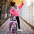 Kit Mochila Infantil Menina Com Rodinhas Frozen 3D Grande - Imagem 5