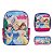 Kit Mochila Escolar Feminina Princesas Lancheira Estojo - Imagem 1