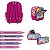 Kit Mochila Escolar Feminina Princesas Lancheira Estojo - Imagem 6