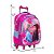 Mochila Infantil Feminina Rodinha Frozen 3D Led Frontal - Imagem 4