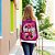 Mochila Infantil Feminina Minnie Costas 3D Led Tam G Rosa - Imagem 5