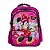 Mochila Infantil Feminina Minnie Costas 3D Led Tam G Rosa - Imagem 1