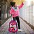 Mochila Infantil Menina Rodinha Minnie Mouse 3D Led Toys 2U - Imagem 5