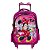 Mochila Infantil Menina Rodinha Minnie Mouse 3D Led Toys 2U - Imagem 1
