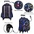 Mochila Infantil Menino Batman Rodinhas 3D Led Tamanho G - Imagem 3