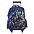 Mochila Infantil Menino Batman Rodinhas 3D Led Tamanho G - Imagem 1