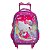 Mochila Infantil Feminina Rodinha Hello Kitty 3D Led Frontal - Imagem 1