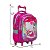 Mochila Infantil Feminina Rodinha Hello Kitty 3D Led Frontal - Imagem 4