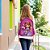 Mochila Infantil Feminina Princesinha Sofia 3D Led Frontal - Imagem 5