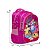 Mochila Infantil Feminina Princesas 3D Led Costas Cor Rosa - Imagem 4