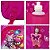 Mochila Infantil Feminina Costas Amy Rose 3D Led Juvenil - Imagem 6
