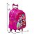 Mochila Infantil Menina Rodinha Amy Sonic 3D Led Cor Rosa - Imagem 4