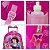 Mochila Infantil Branca de Neve 3D Led C/ Rodinhas Toys 2U - Imagem 6