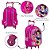 Mochila Infantil Branca de Neve 3D Led C/ Rodinhas Toys 2U - Imagem 3