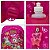 Mochila Infantil Feminina Amy Rose 3D Led Costas Toys 2U - Imagem 6