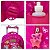 Mochila Infantil De Rodinhas Feminina Amy Sonic 3D Luz Led - Imagem 6