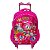 Mochila Infantil De Rodinhas Feminina Amy Sonic 3D Luz Led - Imagem 1