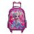Mochila Infantil Menina Frozen Elsa 3D Led Com Rodinhas - Imagem 1