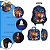 Kit Mochila Infantil Menino Rodinhas Patrulha Canina 3D - Imagem 3