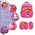 Kit Mochila Infantil Feminina Skye 3D Alça Costas Tam G - Imagem 3