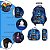 Kit Mochila Infantil Menino Rodinha Herói Batman 3D Toys 2U - Imagem 2