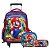 Kit Mochila Infantil Menino Super Mario 3D Rodinhas Tam G - Imagem 1