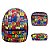 Kit Mochila Infantil Masculina Super Mario Costas Juvenil - Imagem 1