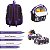 Kit Mochila Infantil Feminina Wandinha Costas + Lancheira - Imagem 5